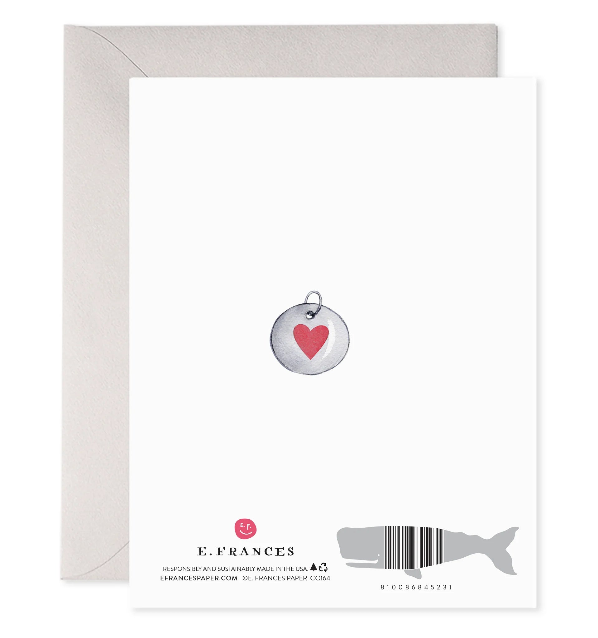 Pet Collar Sympathy Greeting Card