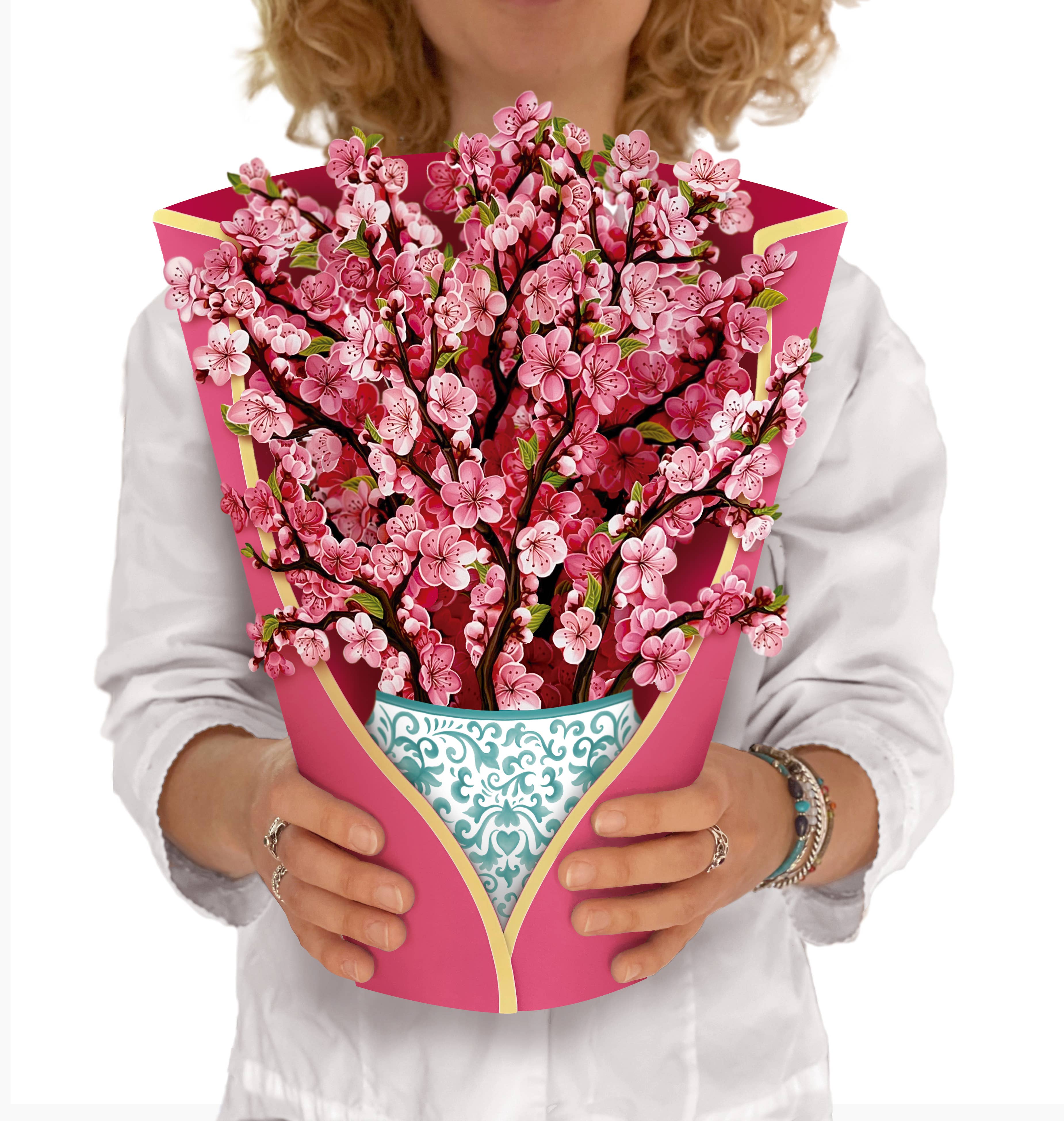 FreshCut Cherry Blossom Pop-Up Greeting Card