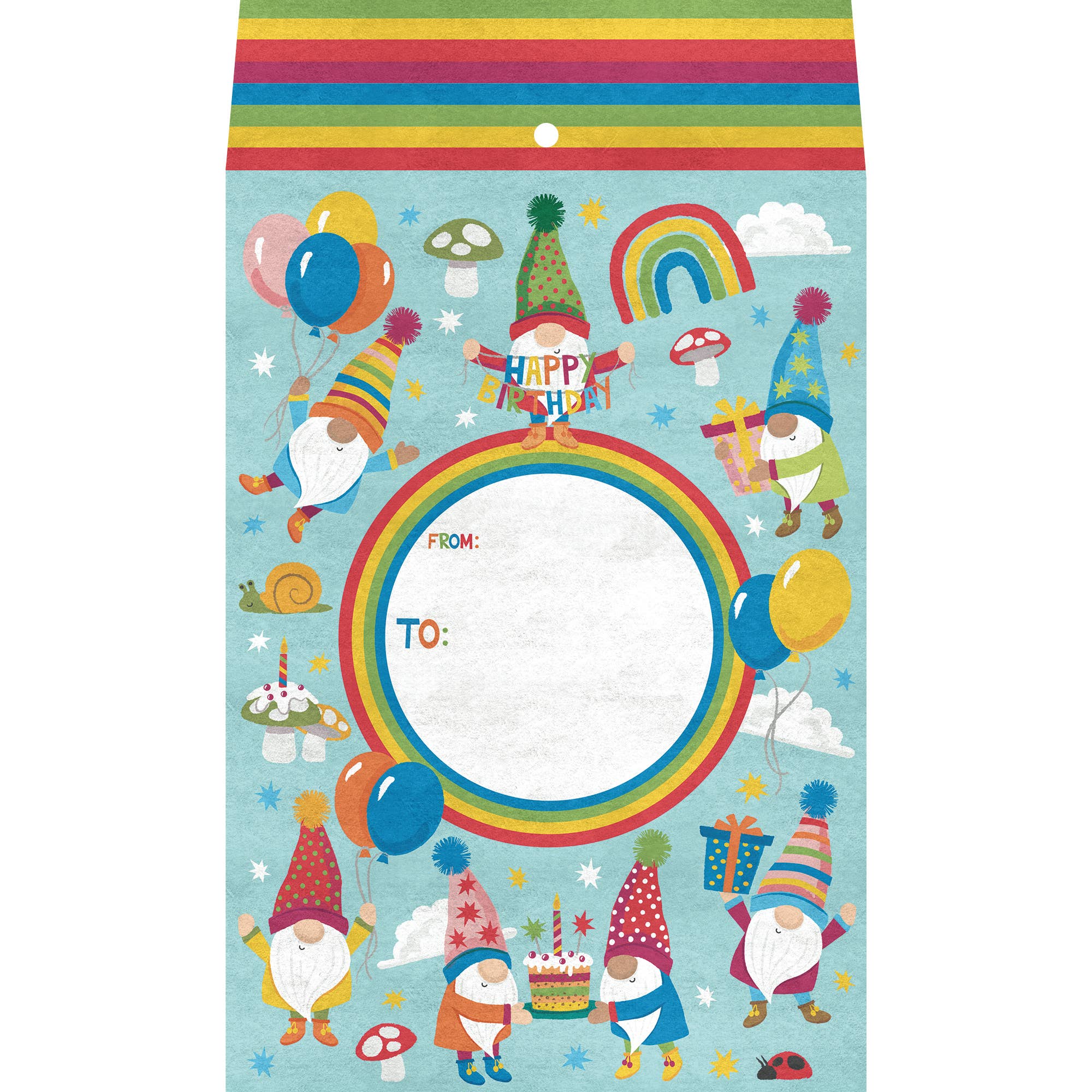 Birthday Gnomes Mailing Envelope - Small